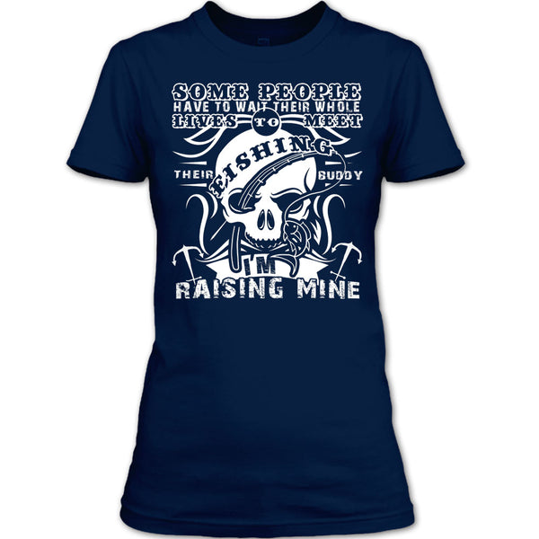 I Am A Fishingman’s Girl T Shirt, I Am A Catch Of His Life T Shirt