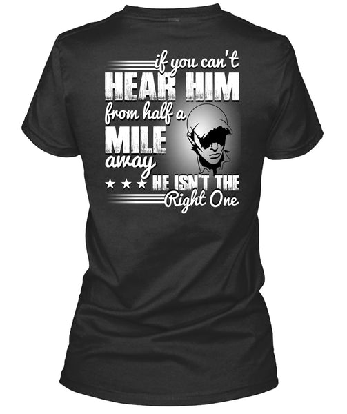 Half A Mile Away T Shirt, Being A Biker T Shirt