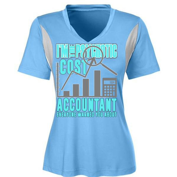 I'm The Psychotic Cost Accountant T Shirt, I Love Accountant T Shirt, Awesome T-Shirts