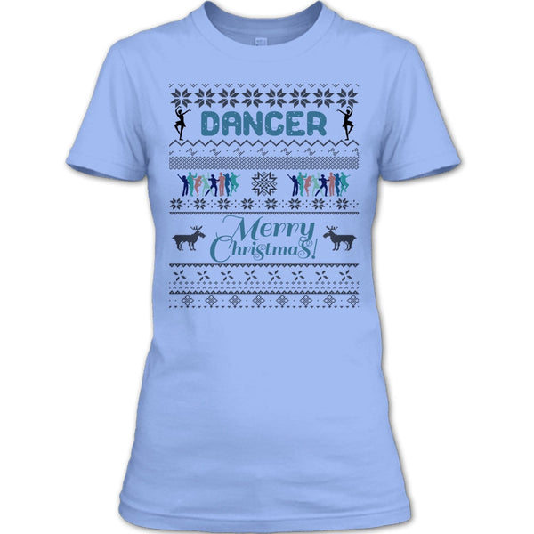 Dancer Merry Christmas T Shirt, Gift For Merry Christmas T Shirt