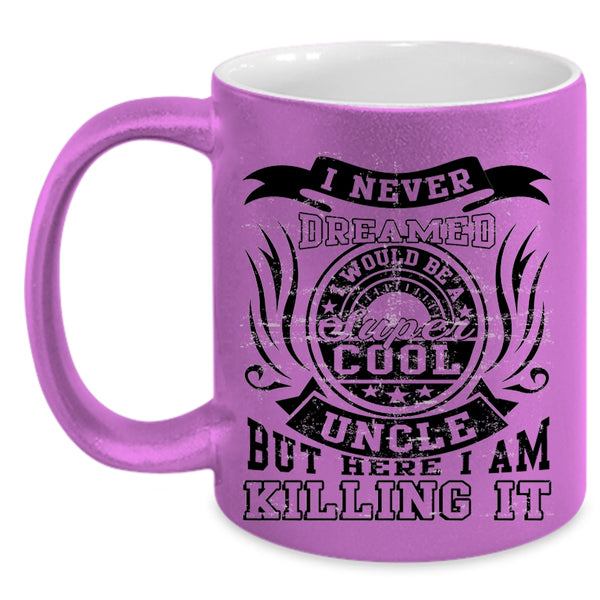 Awesome Uncle Coffee Mug, I Would Be A Cool Uncle Accent Mug