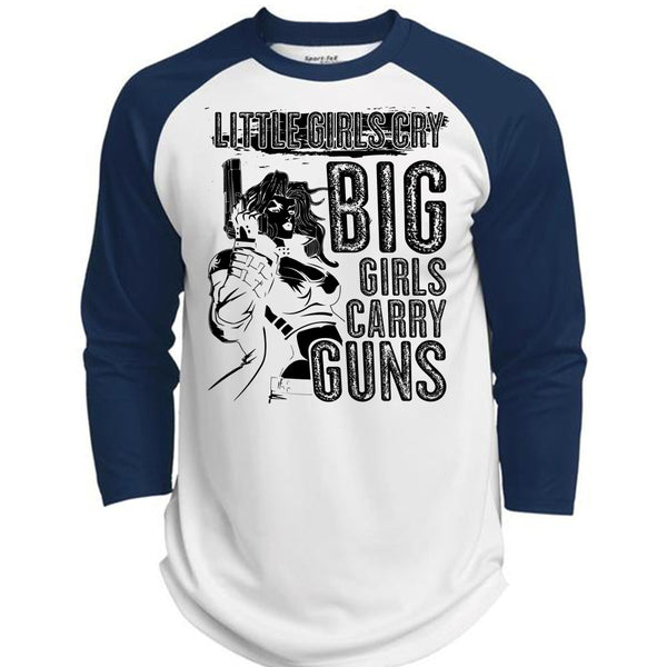 Little Girls Cry T Shirt, I Love Gunning T Shirt, Awesome T-Shirts  (Polyester Game Baseball Jersey)