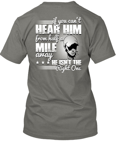 Half A Mile Away T Shirt, Being A Biker T Shirt