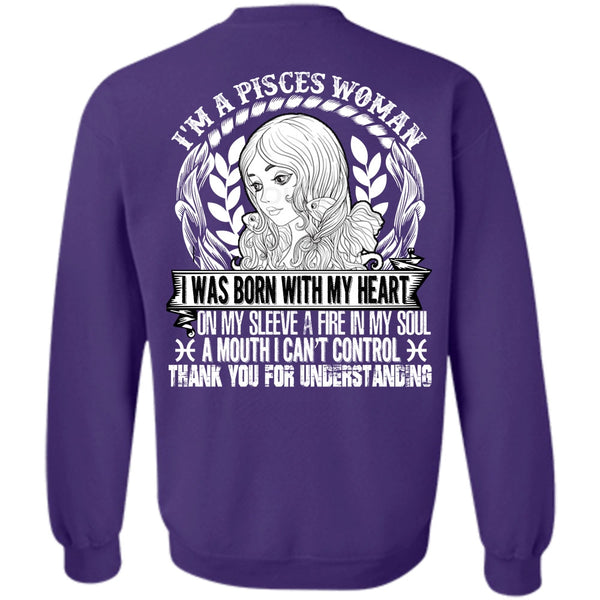 Fire In My Soul T Shirt, I Love Pisces Sweatshirt