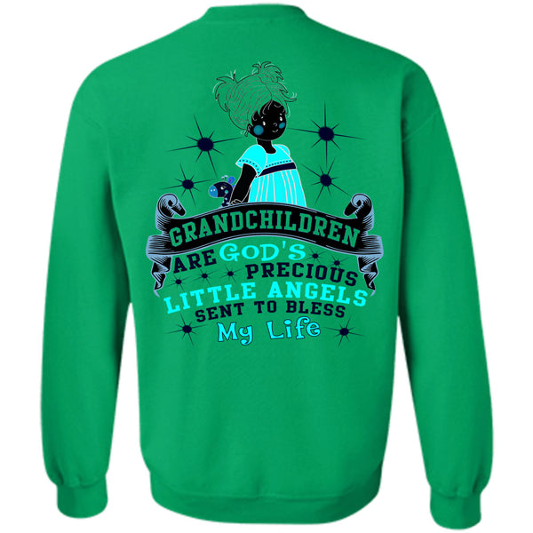 Being A Grandson T Shirt, Grandchildren Are God's Precious Little Angels Sweatshirt