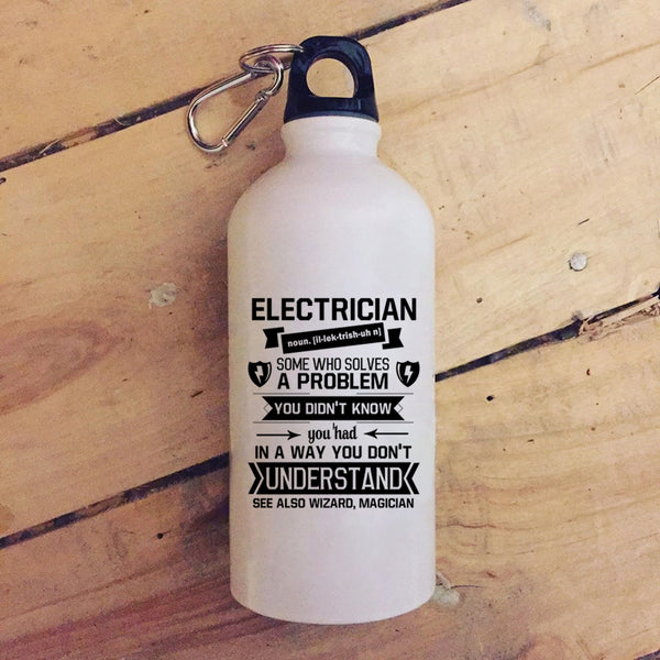 Electrician 20 oz Stainless Steel Bottle,Best Electrician Ever Outdoor Sports Water Bottle