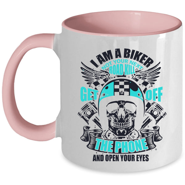Best Gift For Bikers Coffee Mug, I Am A Biker Accent Mug