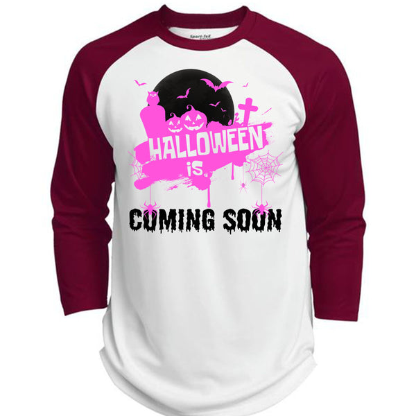 Halloween Is Coming Soon T Shirt, Wait For Halloween T Shirt, Awesome T-Shirts  (Polyester Game Baseball Jersey)