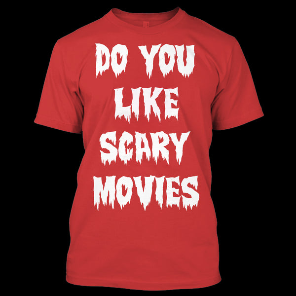 A black t-shirt with the shopify logo