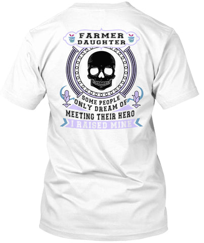 A black t-shirt with the shopify logo