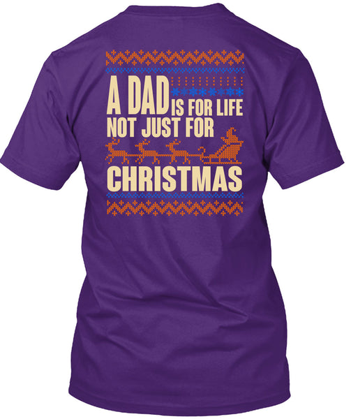 A Dad Is For Life Not Just For Christmas T Shirt, This Girl Loves Christmas T Shirt