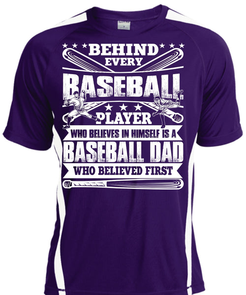 Baseball Dad T Shirt, Behind Every Baseball T Shirt, Cool Shirt