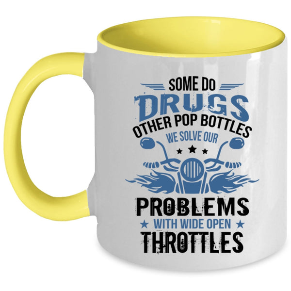 Best Gift For Grandpas Coffee Mug, Cool Motorcycles Accent Mug