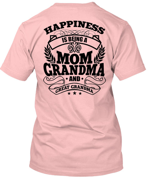 Mom Grandma And Great Grandma T Shirt, I Love Nana T Shirt