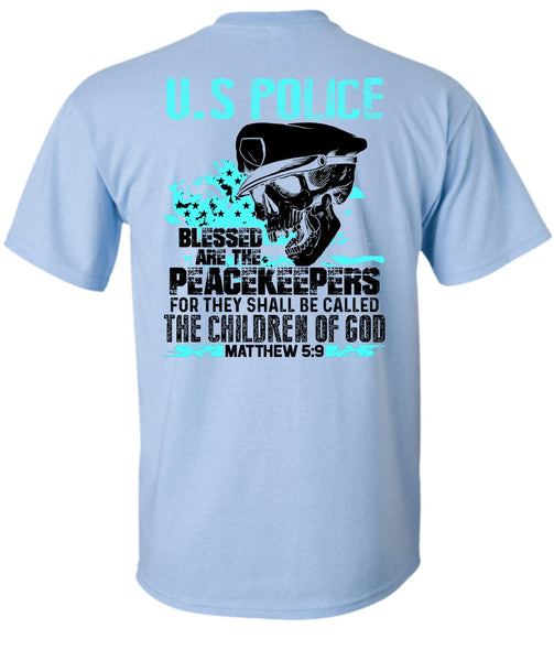 US Police T Shirt, I Love Police T Shirt