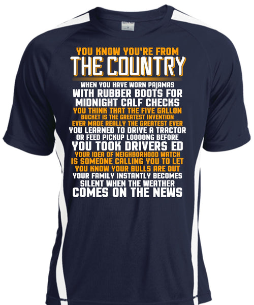 You're From The Country T Shirt, Being A Veteran T Shirt, Cool Shirt