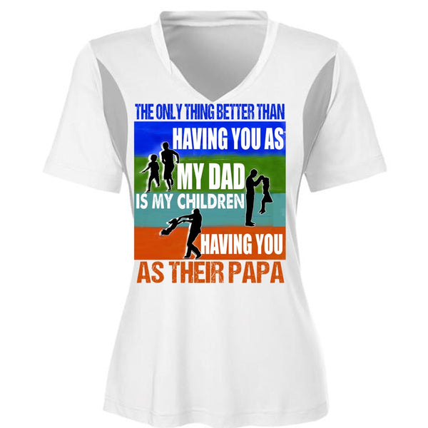 My Dad Is My Children T Shirt, I Love Papa T Shirt, Awesome T-Shirts