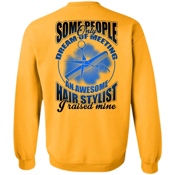 I Love Hair Stylist T Shirt, Awesome Hair Stylist Sweatshirt