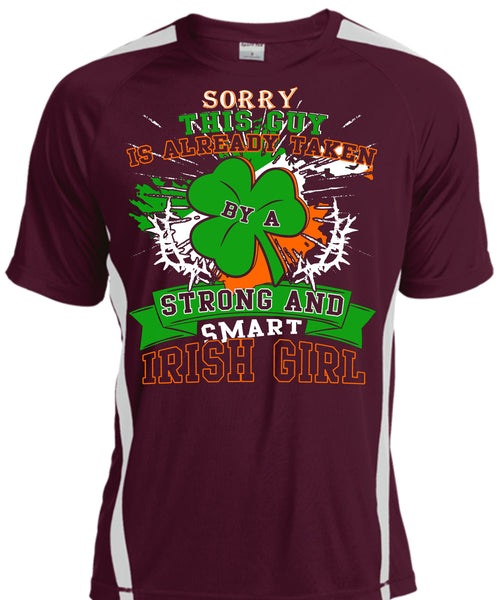 This Guy Is Already Taken By A Smart Irish Girl T Shirt, I Love Irish T Shirt, Cool Shirt
