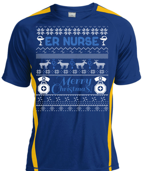 ER Nurse Merry Christmas T Shirt, Being A Nurse T Shirt, Cool Shirt