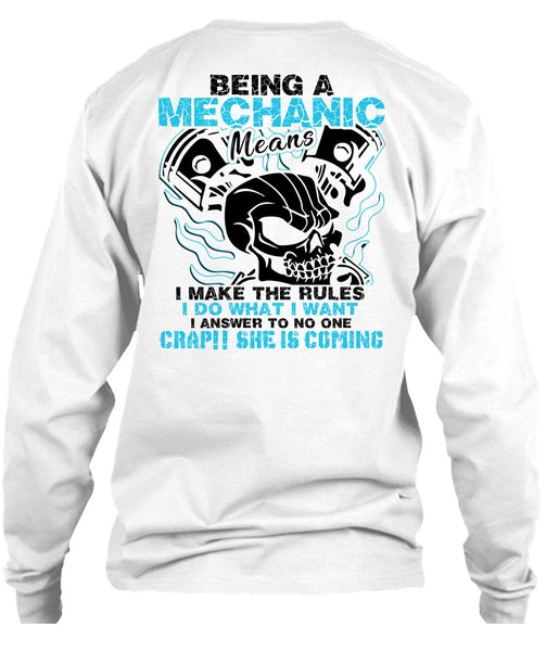 Being A Mechanic Means T Shirt, Being A Mechanic T Shirt