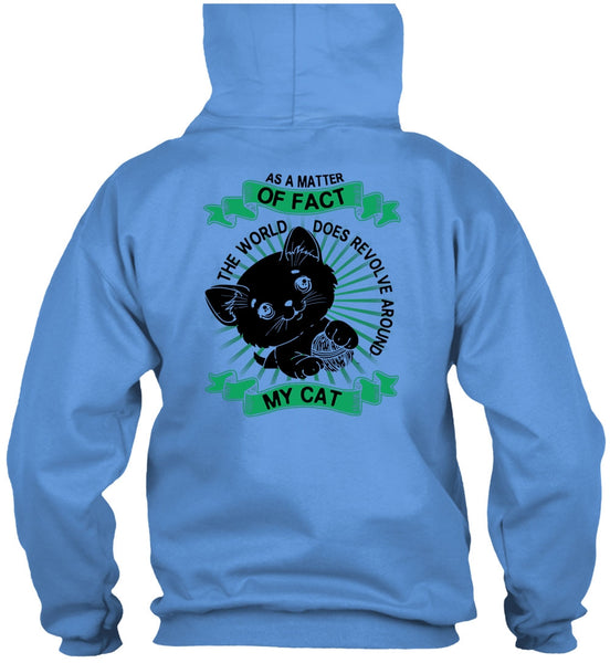 The World Does Revolve Around My Cat T Shirt, I Love My Dog T Shirt