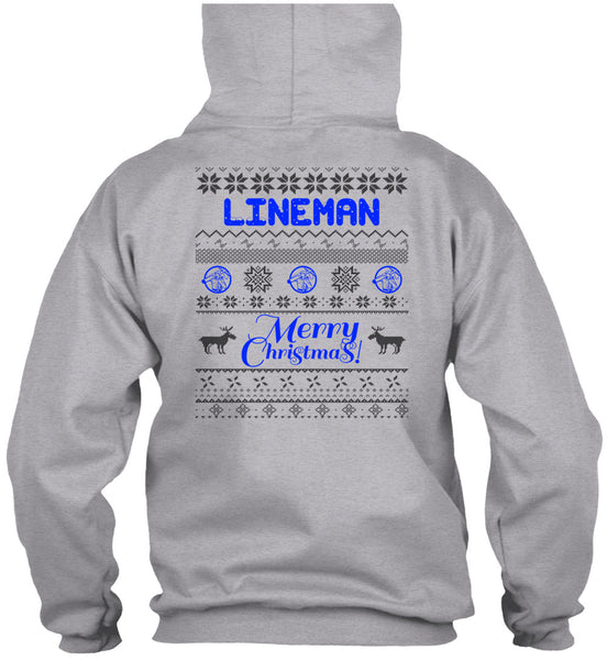 Lineman Merry Christmas T Shirt, I Love Lineman T Shirt