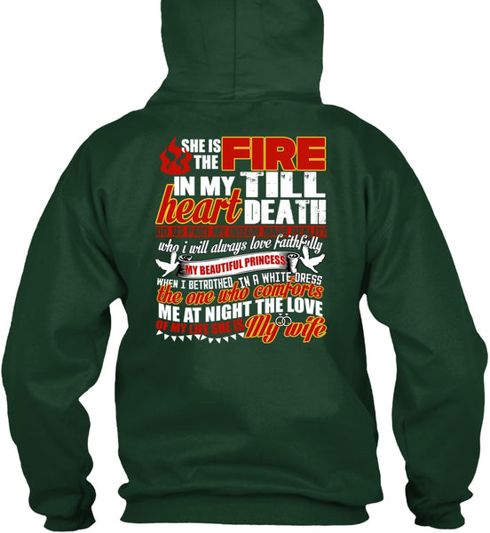 She Is The Fire T Shirt, She Is My Wife T Shirt