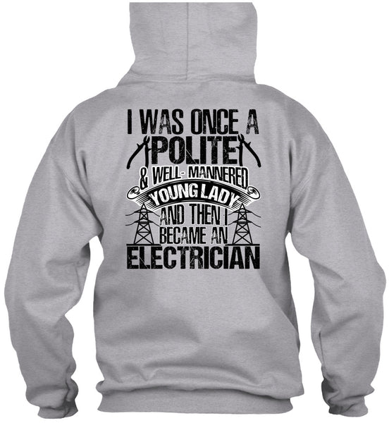 Became An Electrician T Shirt, I Love Electrician T Shirt