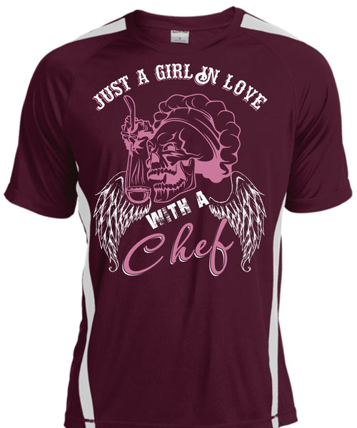 Just A Girl In Love With A Chef T Shirt, Being A Chef T Shirt, Cool Shirt