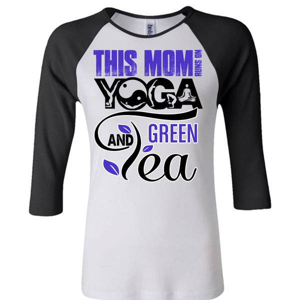 This Mom Runs On Yoga T Shirt, I Love Mom T Shirt, Awesome T-Shirts