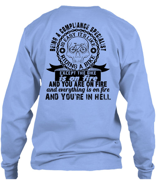 Being A Compliance Specialist Is Easy T Shirt, My Job T Shirt