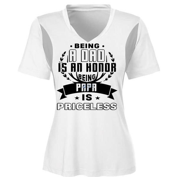 Being A Dad Is An Honor Being Papa Is Priceless T Shirt, Being A Father T Shirt, Awesome T-Shirts