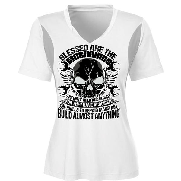Blessed Are The Mechanics T Shirt, I Love Mechanic T Shirt, Awesome T-Shirts