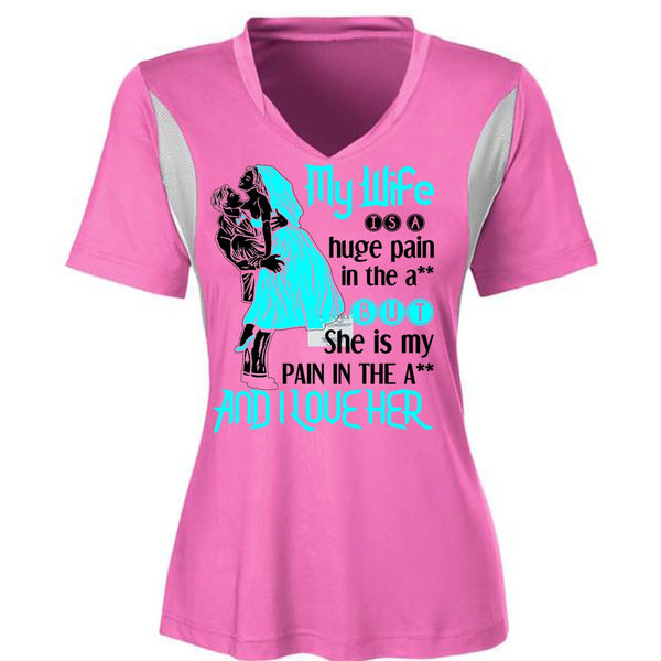 My Wife Is A Huge Pain T Shirt, Being A Wife T Shirt, Awesome T-Shirts