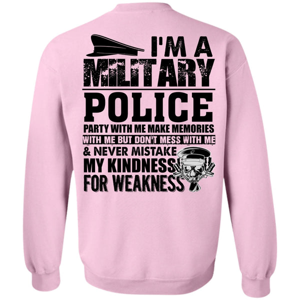 I Love Police T Shirt, I'm A Military Police Sweatshirt