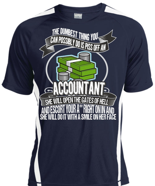 She Will Open The Gates Of Hell T Shirt, Being An Accountant T Shirt, Cool Shirt