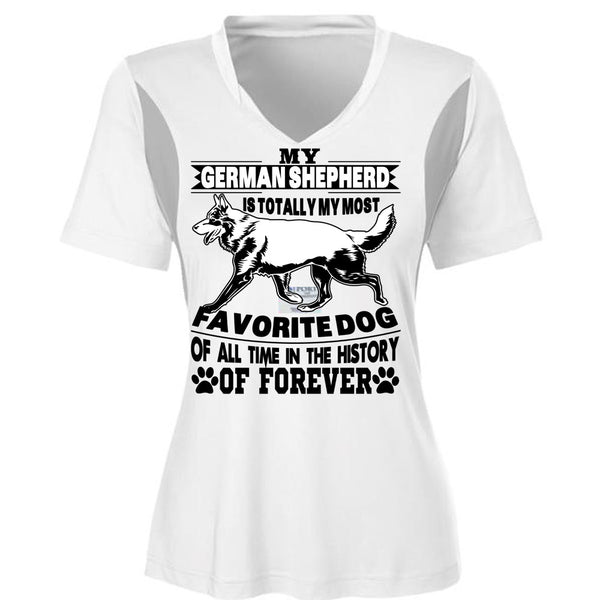 My German Shepherd Is Totally My Most Favorite Dog T Shirt, I Love My Life T Shirt, Awesome T-Shirts