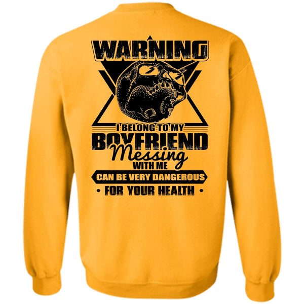 I Love Husband T Shirt, I Belong To My Boyfriend Sweatshirt