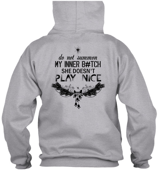 Do Not Summon My Inner T Shirt, This Girl Loves Christmas T Shirt