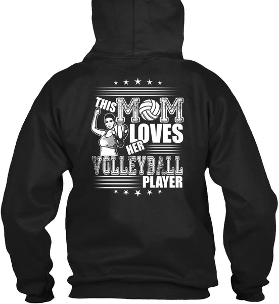 This Mom Loves Her Volleyball Player T Shirt, Being A Volleyball Coach T Shirt