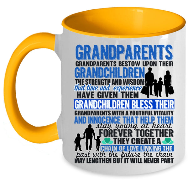 Lovely Grandchildren Coffee Mug, Grandparents Accent Mug