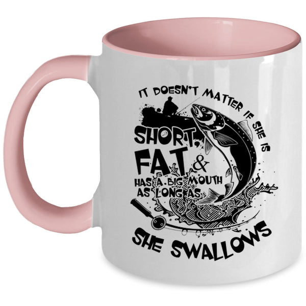 Outdoor Activity Coffee Mug, Cool Fishing Accent Mug