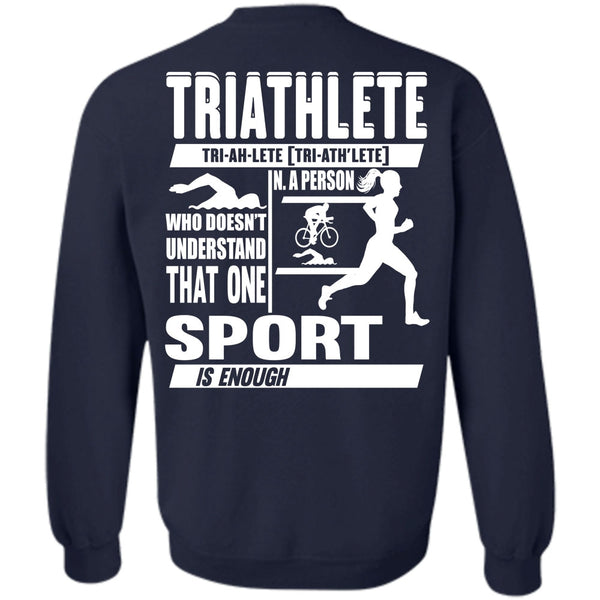 Sport Is Enough T Shirt, I Love Running Sweatshirt