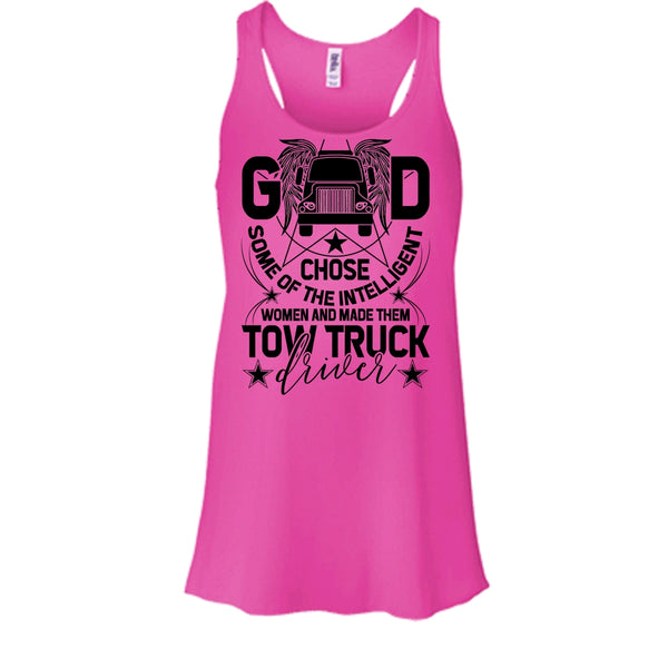 The Intelligent Women T Shirt, Tow Truck Driver T Shirt, Awesome t-shirts