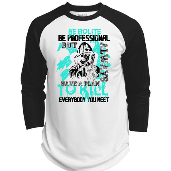 A black t-shirt with the shopify logo