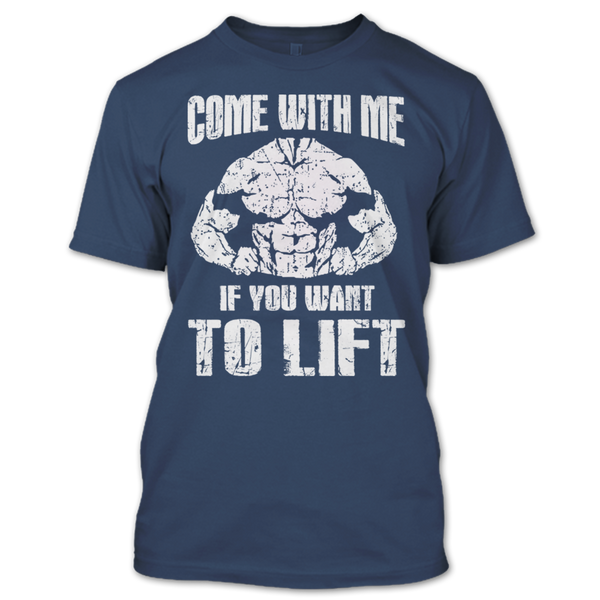 A black t-shirt with the shopify logo