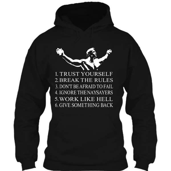 A black t-shirt with the shopify logo