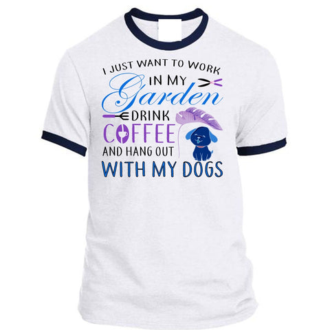 A black t-shirt with the shopify logo