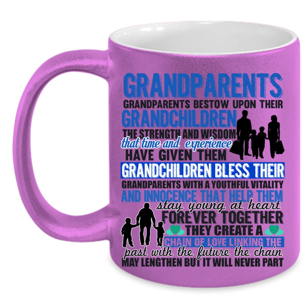 Lovely Grandchildren Coffee Mug, Grandparents Accent Mug